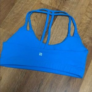 montiel activewear Intimates & Sleepwear - Montiel Activewear blue sports bra sz 2 montiel activewear Intimates & Sleepwear - Montiel Activewear blue sports bra sz 2